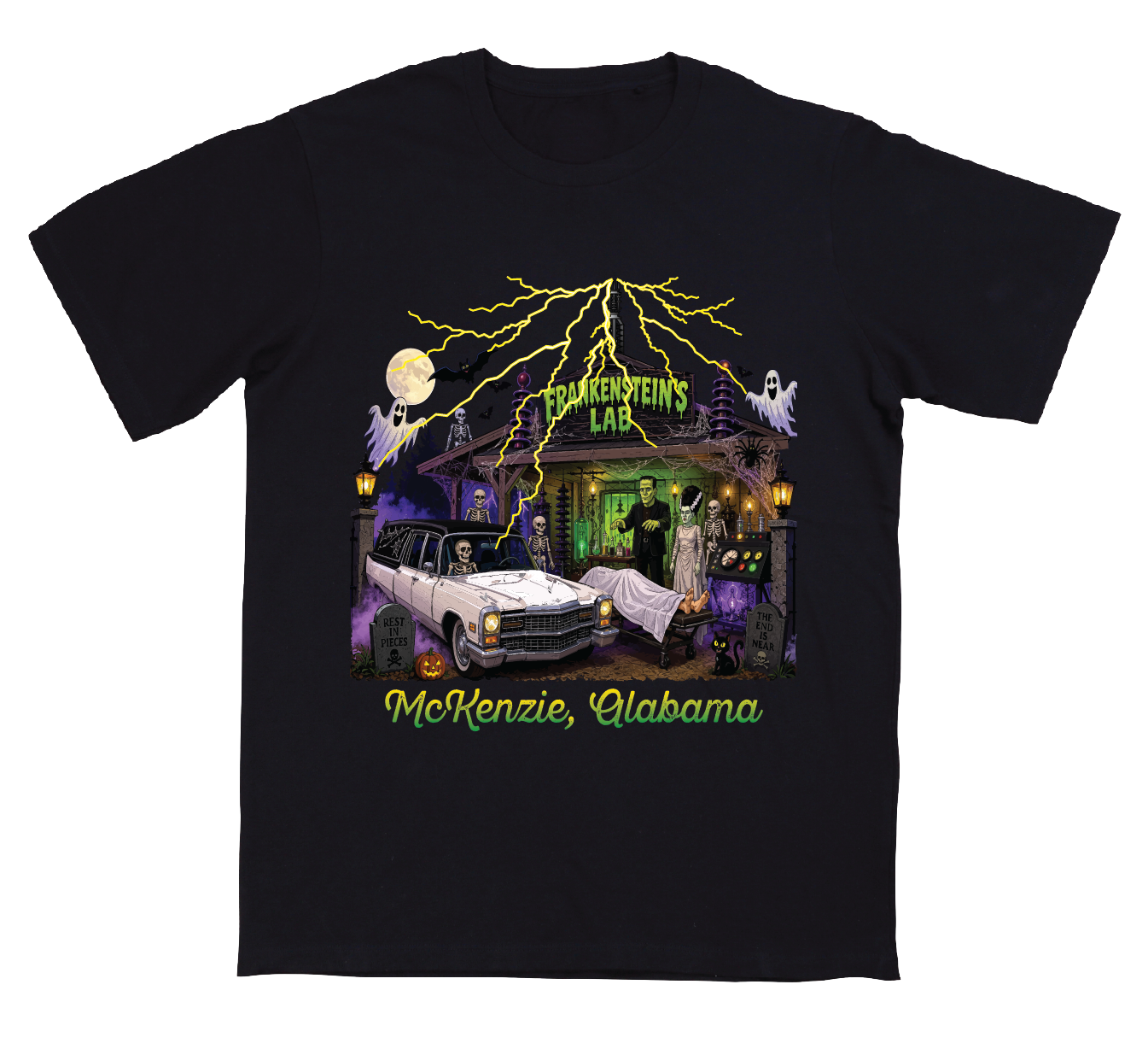 Frankenstein's Lab Fundraiser T - Shirt